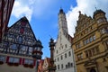 Gorgeous Buildings at the City Square Royalty Free Stock Photo