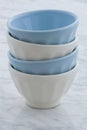 Beautiful set of bowls Royalty Free Stock Photo