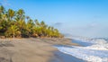 Gorgeous Caribbean beach. Costeno beach on the Caribbean coast of Colombia