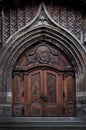 Gorgeous church gates of the church in Munich Royalty Free Stock Photo