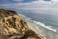 Gorgeous clear view of Torrey Pines Natural State Reserve in San Diego, California Royalty Free Stock Photo