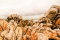 Cliffs on De Kellders Drip Cave, South Africa Royalty Free Stock Photo