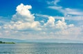 Gorgeous cloudscape over the Zemplinska Sirava