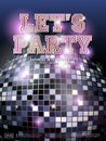 Gorgeous dance party poster design