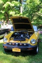 Gorgeous example of antique car at show, Saratoga Automobile Museum, New York,2016