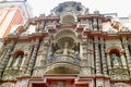 Gorgeous Facade of Basilica and Convent of Our Lady of Mercy, Lima, Peru