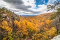 Gorgeous fall foliage and Verkeerder Falls at Sam`s Point Preserve