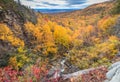 Gorgeous fall foliage and Verkeerder Falls at Sam`s Point Preserve