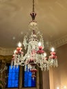 Gorgeous fancy chandelier at Paine Art Center in Oshkosh, Wisconsin