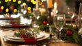 Gorgeous Festive Table Setting Enchanting Every View --