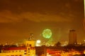 Gorgeous fireworks over Bangkok in Thailand