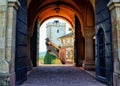 Gorgeous Half-Timbered Castle in Germany Royalty Free Stock Photo