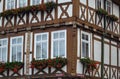 Gorgeous Half-Timbered House in Germany Royalty Free Stock Photo