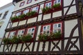 Gorgeous Half-Timbered House in Germany Royalty Free Stock Photo