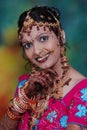 Gorgeous Indian Bride Royalty Free Stock Photo