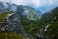 Gorgeous landscape on the way to Omu Peak Royalty Free Stock Photo