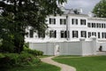 Exterior of The Mount, Edith Wharton`s home, now a museum, Lenox, Massachusetts, 2021