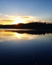 Gorgeous loch at the end of the day???????????????????????????? . . . . . . Royalty Free Stock Photo