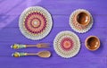 Gorgeous Mandala Crochet Doilies,Cutlery