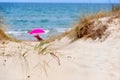 Gorgeous mediterranean coast beach in summer