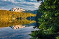 Gorgeous morning view of Black Lake