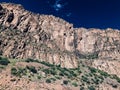 Gorgeous mountains and green trees in Colorado Royalty Free Stock Photo