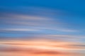 Gorgeous Panorama twilight sky and cloud at morning background Royalty Free Stock Photo