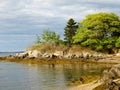 Gorgeous Rocky Coast and Shore on a Maine Island