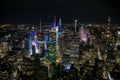 Gorgeous rooftop views of the Empire State Building Royalty Free Stock Photo