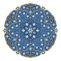 Gorgeous round arabesque pattern