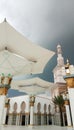 A Gorgeous Scenery of Ar-Rahman Mosque Royalty Free Stock Photo