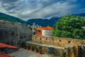 Gorgeous scenic view on the Town in Budva, Montenegro