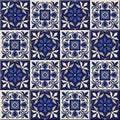 Gorgeous seamless pattern . Moroccan, Portuguese tiles, Azulejo, ornaments.