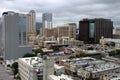 Gorgeous skyline right after the rain, downtown Austin, Texas, 2018