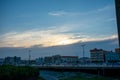 A Gorgeous Sunset Sky Over the Boardwalk in Wildwood New Jersey