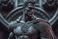 Gorgeous Upper Body 3D Render of Xanthius Statue
