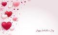 Gorgeous valentine background with nice typography