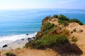 Gorgeous view of the beach blue sky and blue ocean water