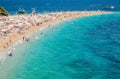 Gorgeous view on Golden Cape on Brac island, Croatia Royalty Free Stock Photo