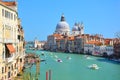 Gorgeous view of the Grand Canal with basilica Santa Maria della Salute