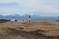 Gorgeous View of Hellnar Iceland`s Church