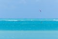 Gorgeous view of Maceio beach with its Caribbean blue waters Royalty Free Stock Photo