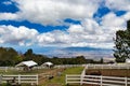 Gorgeous view of the west coast of maui from upcountry Kula. Royalty Free Stock Photo