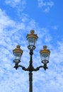 Gorgeous vintage style street lamps of the Historical Centre of Cusco, Cusco, Peru