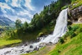 Gorgeous waterfall in Norway