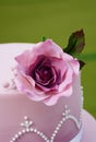 Gorgeous wedding cake Royalty Free Stock Photo