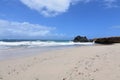 Gorgeous White Sand Andicuri Beach in Aruba Royalty Free Stock Photo