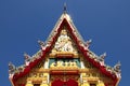 Gorgeously crafted temple gable