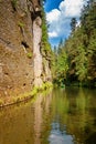 Gorges in Czech Republic Royalty Free Stock Photo