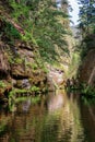 Gorges in Czech Republic Royalty Free Stock Photo